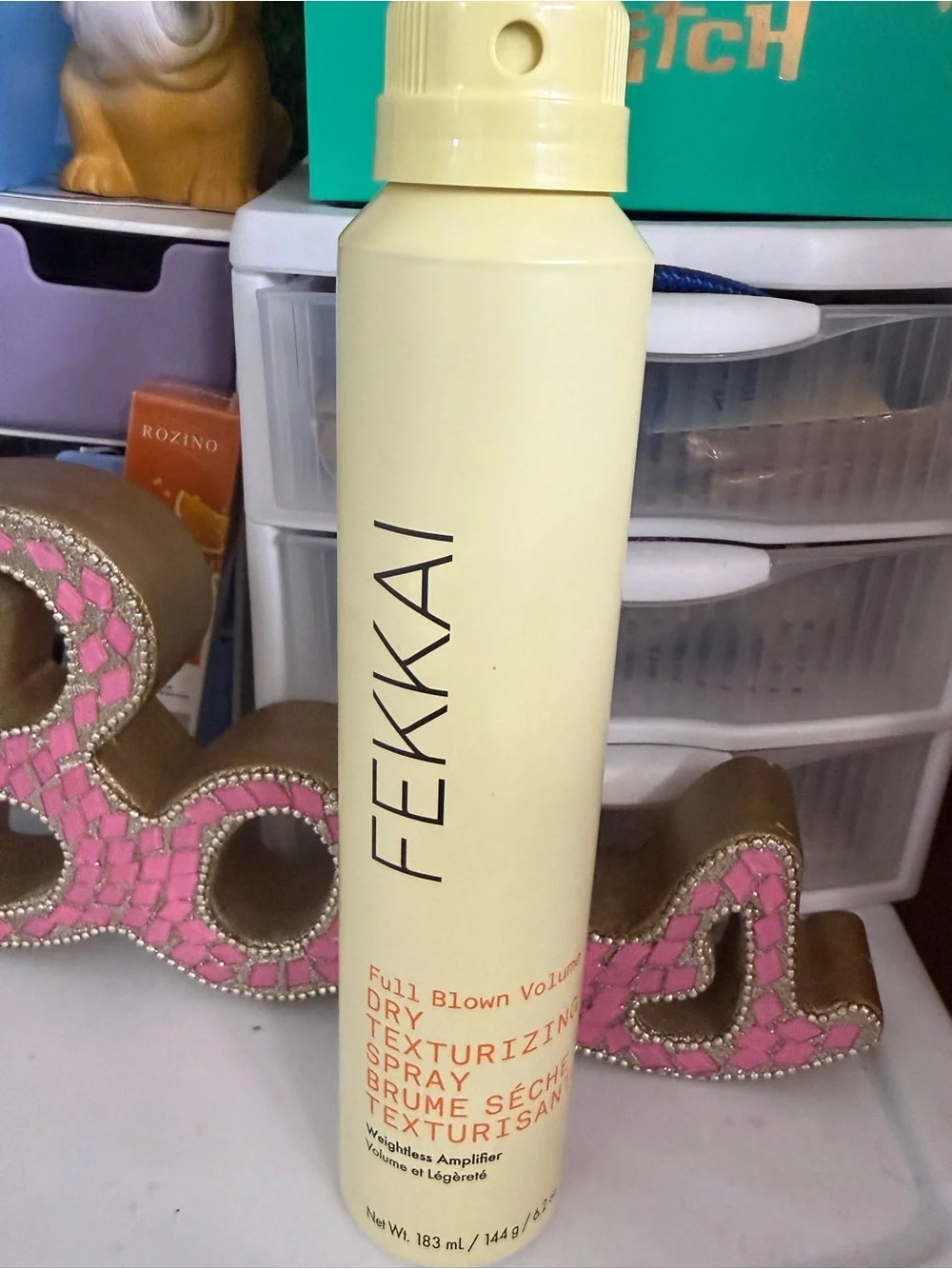 FEKKAI Dry Texturizing Spray - Light Yellow Can